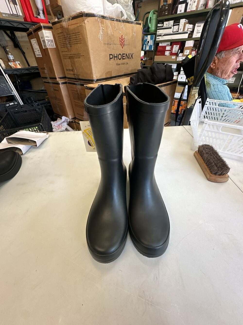 A New Day Hattie Rain Boots Black